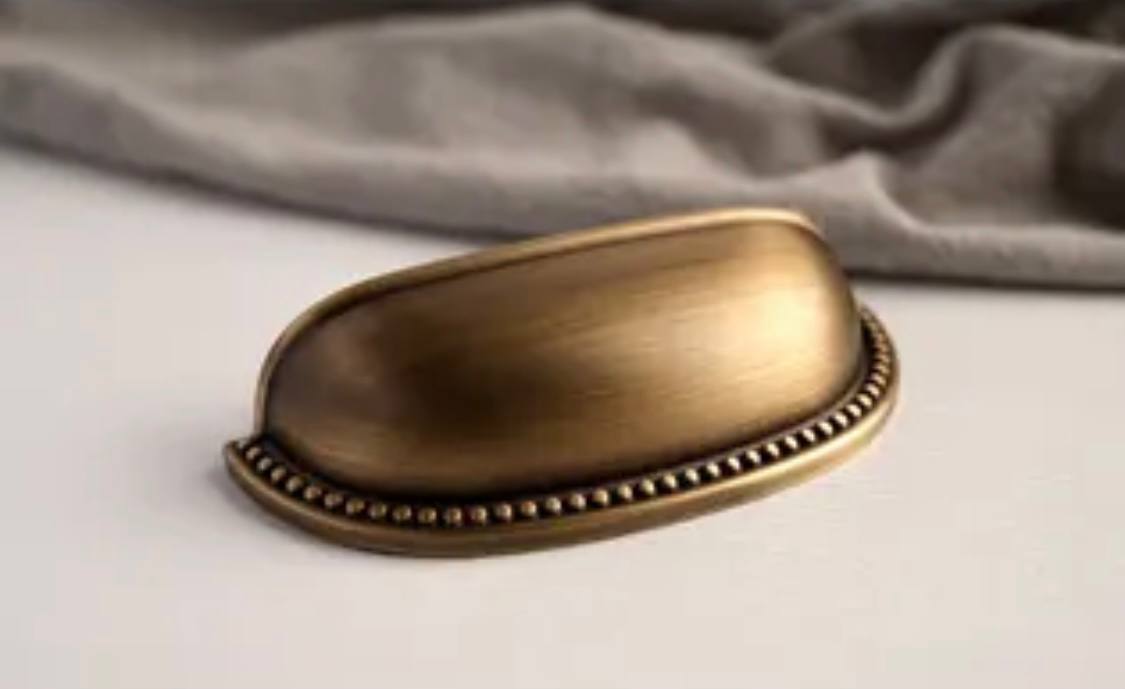 Modern Bronze Cabinet Handles Kitchen Knob  Pull Wardrobe Furniture Handle for Cabinet Living Room Home Office Bedroom Antique Brass Pull