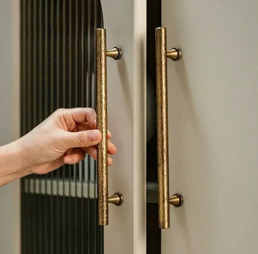 Modern Metal Long Door Handles Large Metal Bar Pulls Knobs Modern Cabinet Handles Kitchen Knob Wardrope Pull Knob furniture Bronze handles