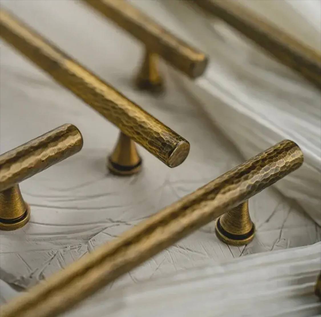 Modern Metal Long Door Handles Large Metal Bar Pulls Knobs Modern Cabinet Handles Kitchen Knob Wardrope Pull Knob furniture Bronze handles